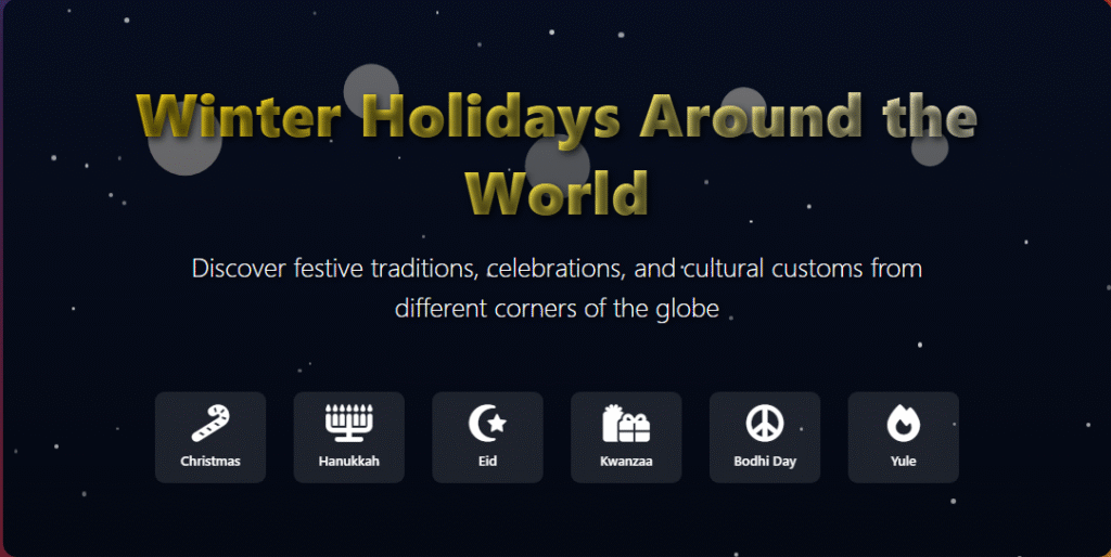 Winter Holidays Around the World