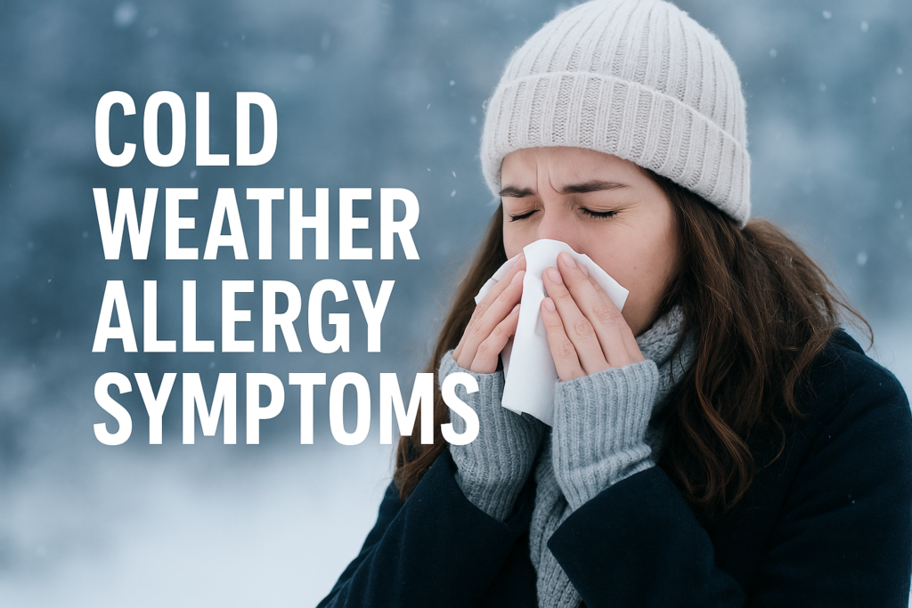 Cold air allergy symptoms