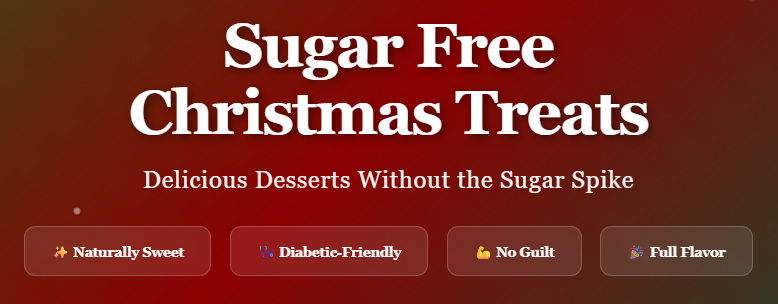 Sugar Free Christmas Treats