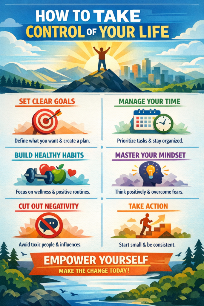 How to Take Control of Your Life