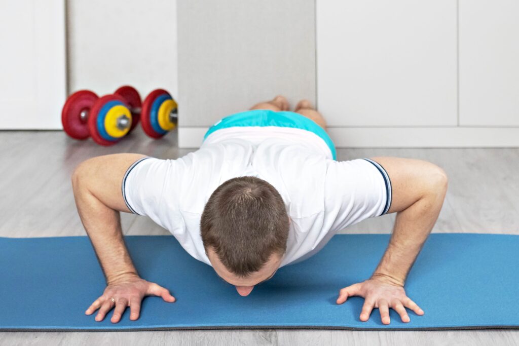 Push-ups (FLOOR or Wall)